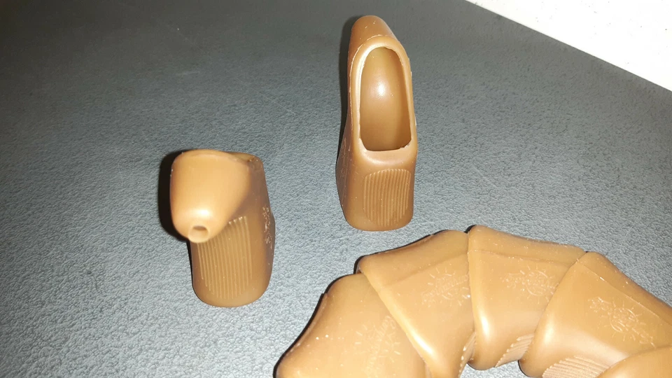 CAMPAGNOLO OLD LOGO Eroica Vintage - RUBBER BRAKE LEVERS HOODS Coprileve - Immagine 4 di 4