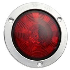 Grote SuperNova Nexgen 4"  LED Stop tail 4325 SS Flange Hard shell Red 3 diode