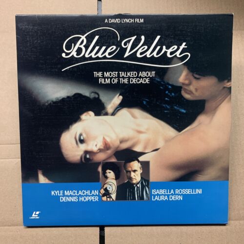 Blue Velvet (Laserdisc) 2-płytowy PANORAMICZNY DENNIS HOPPER LAURA DERN ŚWIETNY FILM! - Zdjęcie 1 z 2