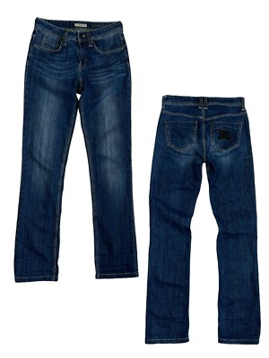 Burberry Brit Ladbroke Straight Women's Denim Pants Mini Logo - Main Image