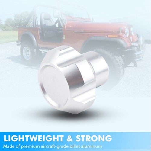 Billet Aluminum Dash Control Knobs Dash Knob Switch For Jeep CJ5 CJ7 CJ8 1976-86 - Picture 4 of 9