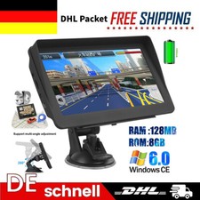 7“ Zoll GPS Navi Navigation für Auto LKW PKW Navigationsgerät EU Karten