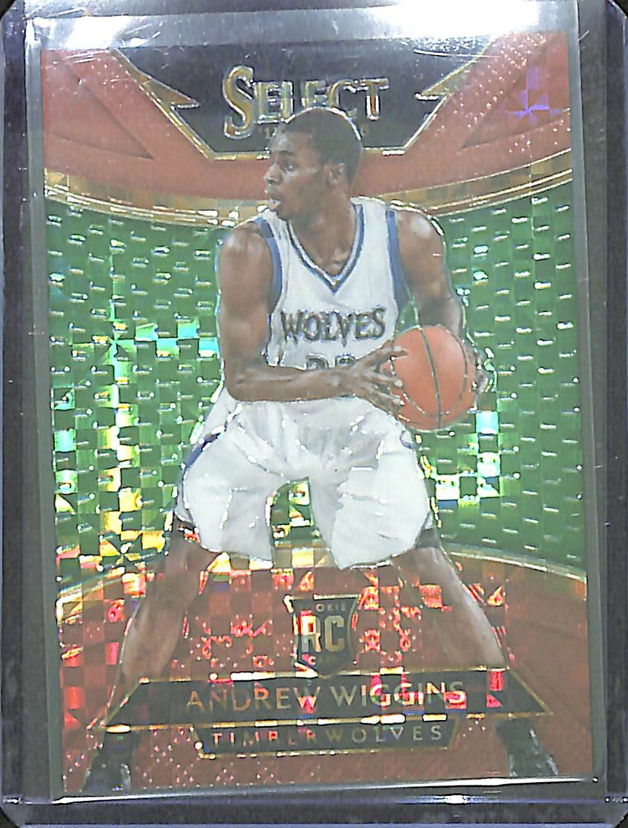 2014-15 Panini Select Copper Courtside Prizm Rookie #294 Andrew Wiggins 47 of 49