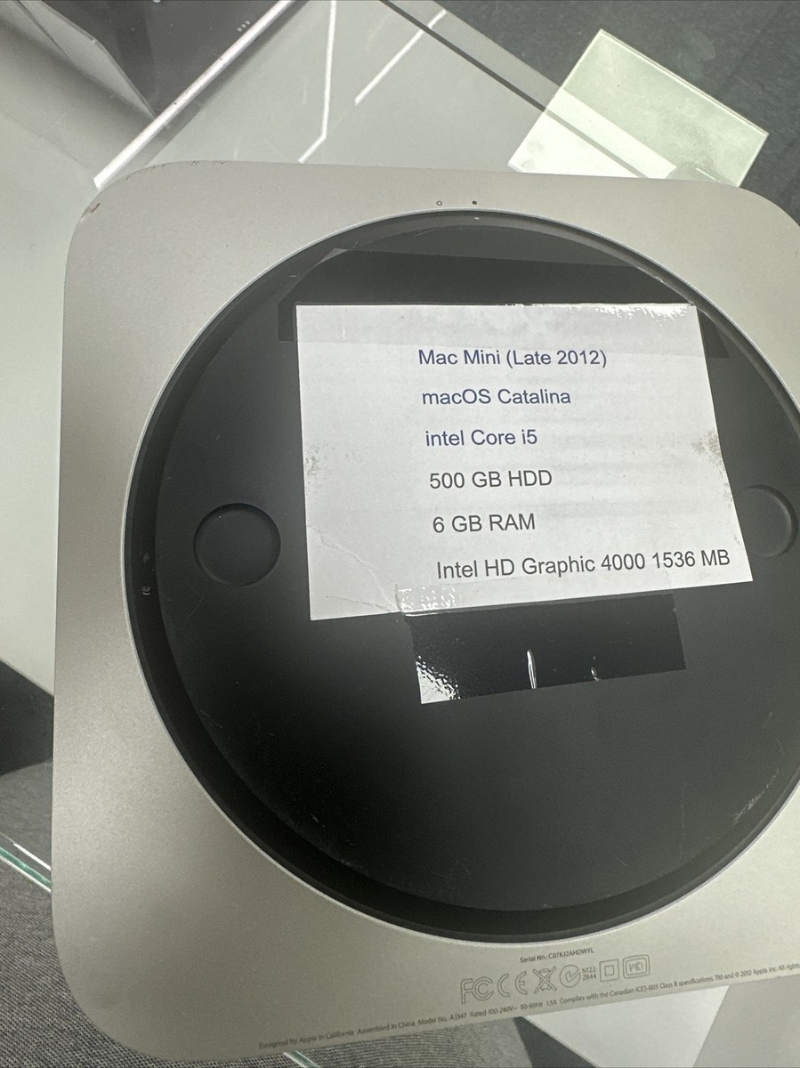 Mac mini late 2012 Core i5 16GB 628GB改 Mac mini late 2012 Core i5 16GB 628GB改 Mac mini (Late 2012