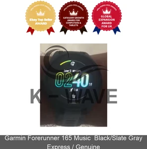 Garmin Précurseur 165 Musique Black/Slate Gray Express / Véritable