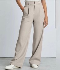 Everlane The Way High Drape Pant Women’s Sandstone Size: 00 NWT