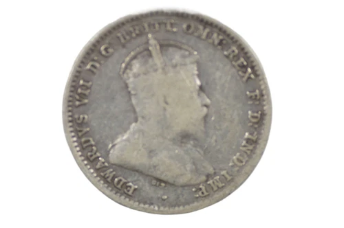 1910 Threepence Edward VII in Fine Condition - Picture 2 of 2