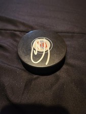 Aliaksei Protas signed Washington Capitals 50th Anniversary Puck