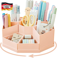 Drehbarer Stiftehalter Mit 9 FäChern Schreibwaren Organizer FüR BüRo Und Schule