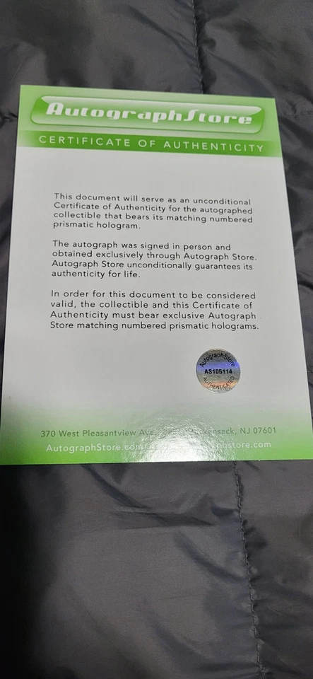 Autógrafos originales auténticos de uñas de nueve pulgadas con C.O.A. Foto 3 de 4