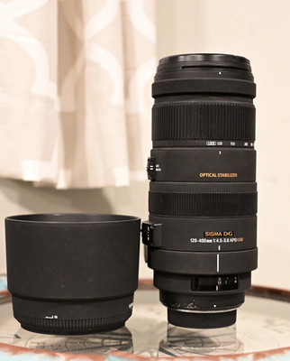 SIGMA APO 120-400mm F4.5-5.6 DG OS HSM for PENTAX Very Good