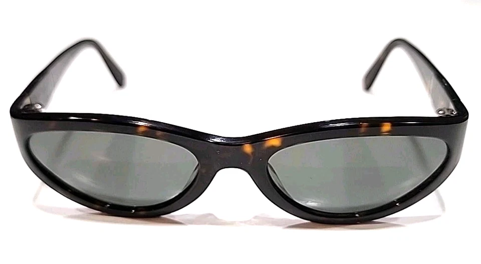 Очки солнцезащитные Giorgio Armani 950 063/61 винтажные черепаховые овальные 125 Италия - Изображение 2 из 4