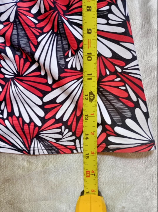 Captiva Mujer Tankini/Bikini Rojo/Blanco Estampado Traje De Baño Conjunto Talla M Foto 4 de 4