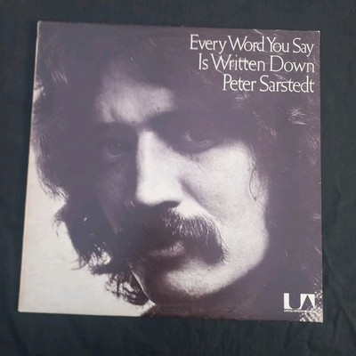 PETER SARSTEDT: Every Word You Say Is Written Down UAS29247 Brilliant Vinyl 