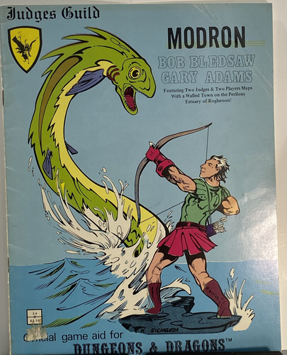 Modron: Judges Guild D&D Supplement No. 34 Used | eBay