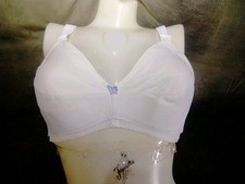NOS Vintage Lady Cameo Bra, White, Style 225