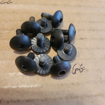 LOT OF 11 GENUINE Safariland Screws 3 Sizes Please Read