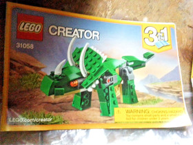 LEGO Creator 3 in 1 Mighty Dinosaurs Model Building Set 31058 Not Full set Gift 