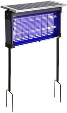 Elektrischer Solar Insektenvernichter 4000V 15W, UV-Lampe, IPX5 wasserdicht