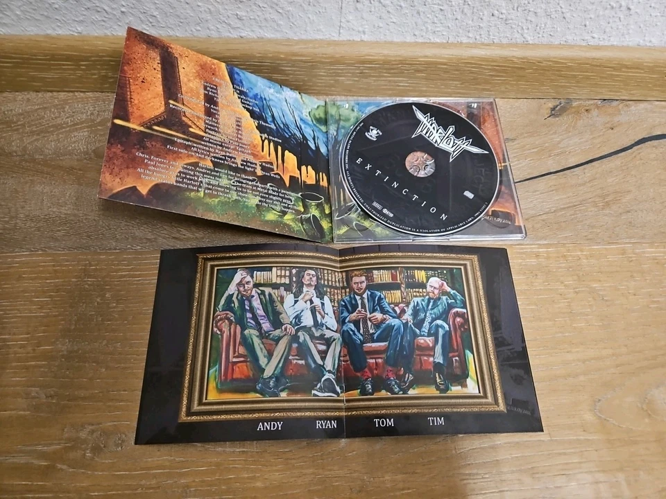 Harlott - Extinction CD 2017 Digipak Megadeth Testament Death Angel - Bild 3 von 4