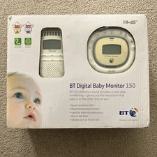 BT DIGITAL BABY MONITOR 150 Hi Definition Talkback Light Lullaby With Box