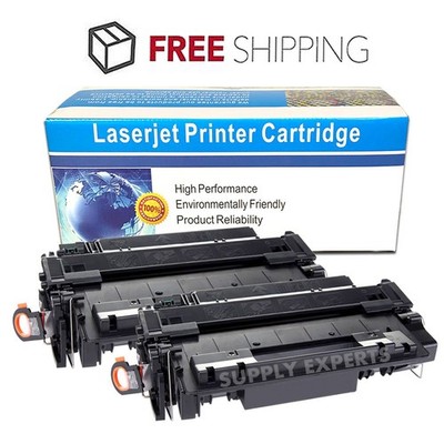 2PK Black Toner Cartridge For HP CE255A 55A LaserJet P3010 P3015 P3015dn Printer