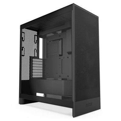 NZXT H7 Flow 2024 ATX Mid-Tower Case – 3x120mm Fans, Airflow