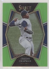 2022 Panini Select Premier Level Neon Green Prizm 19/99 Aroldis Chapman #196 r0j