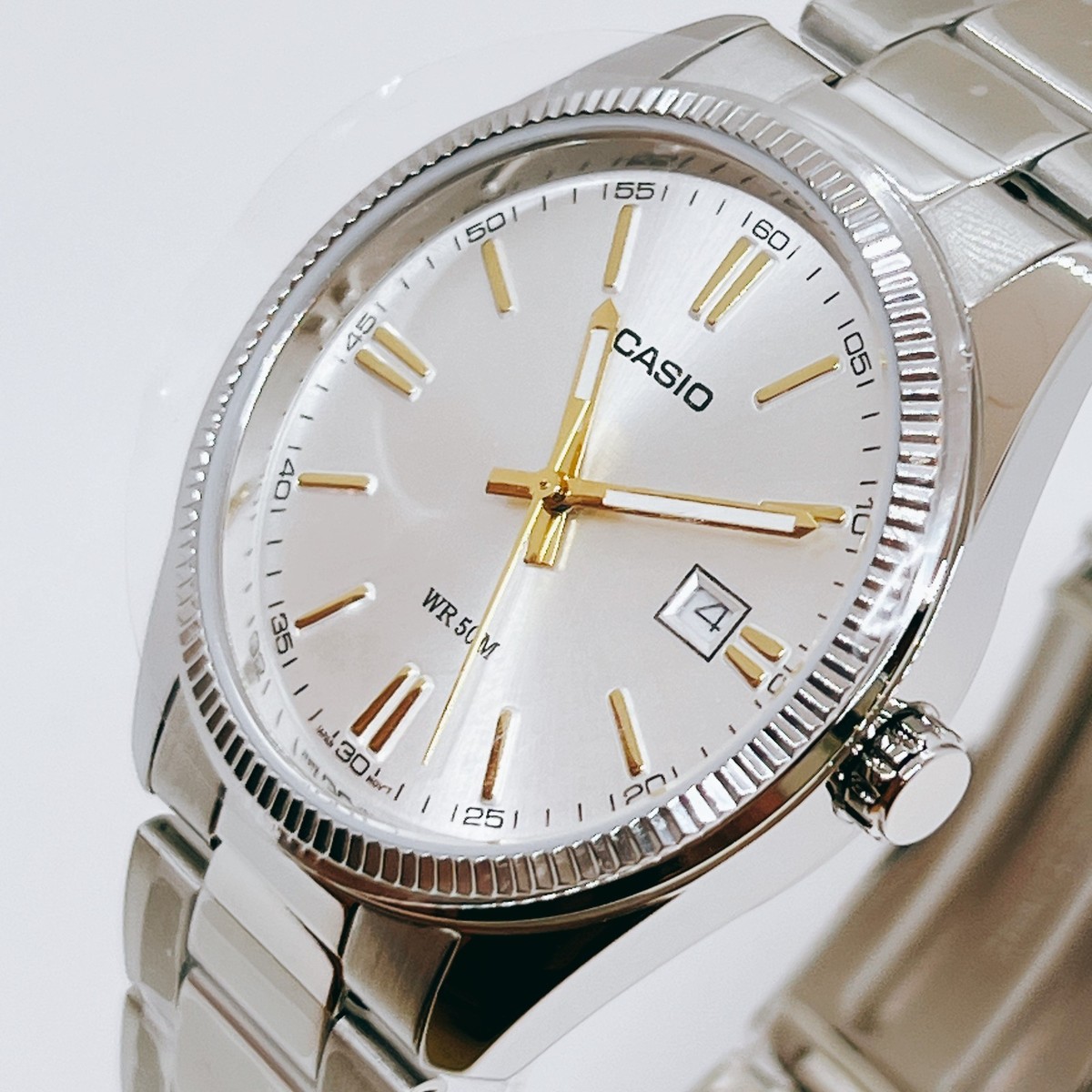 CASIO MTP-1302D-7A2 Quartz Men's Watch Color Silver Analog No Box