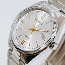 CASIO MTP-1302D-7A2 Quartz Men's Watch Color Silver Analog No Box MTP-1302 Japan