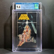 Star Wars (1977/90) CGC Graded VHS 9.6/A++ Factory Sealed! High Grade Art Cover