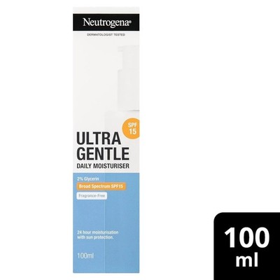 Neutrogena Ultra Gentle Daily Moisturiser SPF 15 - 100ml
