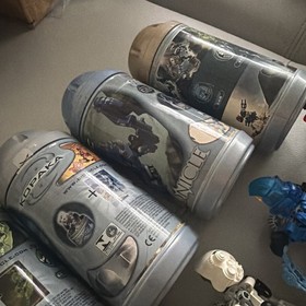Lego bionicle toa mata set of 6 complete builds, all canisters, Tahu 8534 Mask