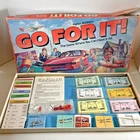 Go For It! Board Game Parker Brothers #0018 Vintage 1985 Incomplete