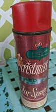 Xmas Color Silver Spray Xmas Tree Decorations mcm VTG advertising Styrofoam #2