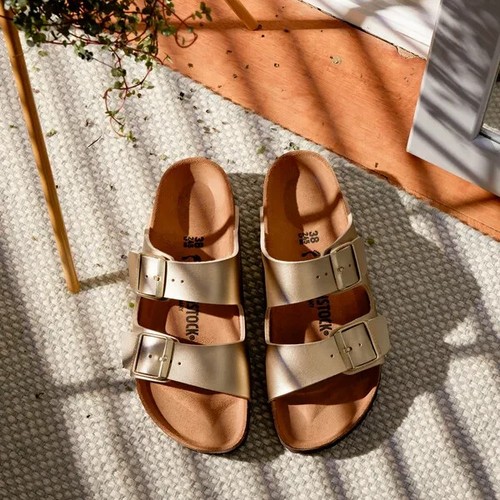 BIRKENSTOCK Arizona 1016111 Gold schmale Weite Damen - Bild 12 von 15