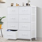 ZUNMOS Dresser of 8 Drawers Organizer Storage for Bedroom Closet Nursery Hallway
