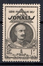 1939-40 COTE DES SOMALIS  Y&T  N° 182  NEUF ** SANS TRACE DE CHARNIERE