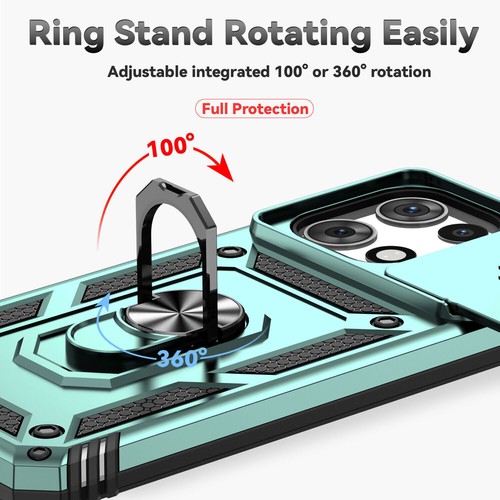 Ring Stand custodia resistente con cover fotocamera scorrevole per Moto G 5G/G Power 5G 2025 - Foto 35 di 91