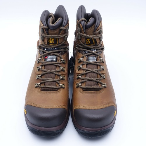 Size 14 Men's Caterpillar Diagnostic Hi Steel Toe Slip-Resistant Waterproof Boot - Picture 5 of 8