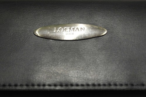 Locman watch box leather black booklet warranty blank - Bild 2 von 3