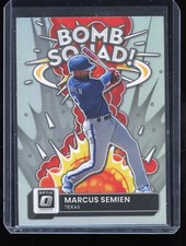 2022 Donruss Optic Marcus Semien Bomb Squad Silver Holo Prizm #BS-4