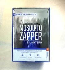 Skeeter Hawk Rechargeable Personal Mosquito Zapper & Lantern Fly UV Light USB