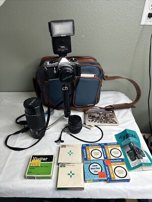 Pentax ME Super 35mm SLR Film Camera I don't know if it works
