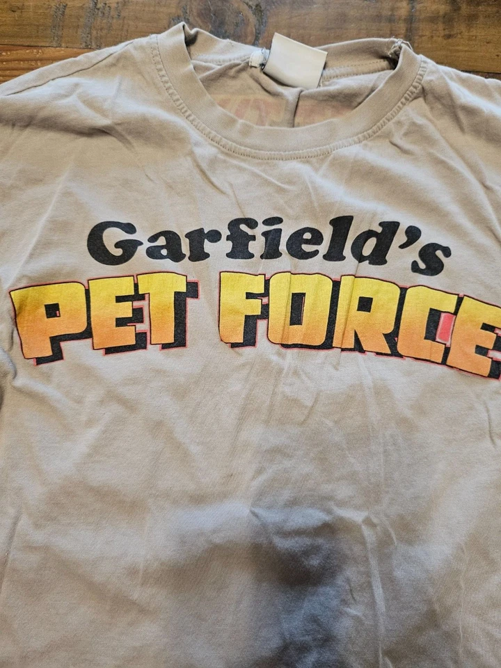 ZARA Boys 6-7 GARFIELD TSHIRT Long Sleeve "Garfield's Pet Force" GRAPHIC TEE - Image 3 of 4