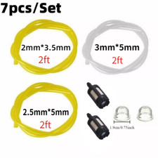 Filtri e primer per tubi linea carburante decespugliatore adatti alla maggior parte dei decespugliatori motoseghe soffiatori
