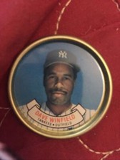 Group of 12, 1987 Topps Baseball Player Metal Medallions, NF