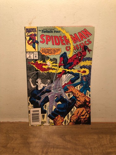 Spiderman Classics The Fantastic Four May #2 1993 Marvel Comics - 第 1/7 張圖片