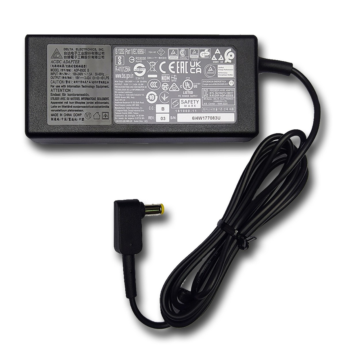 Acer PA-1650-69 Laptop Charger Power Supply Cord AC Adapter Acer PA-1650-69 Laptop Charger Power Supply Cord AC Adapter
