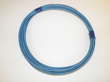 AUTOMOTIVE WIRE 18GAUGE HIGH TEMP GXL 25FEET LT BLUE/GRAY MOTORCYCLE CAR TRUCK